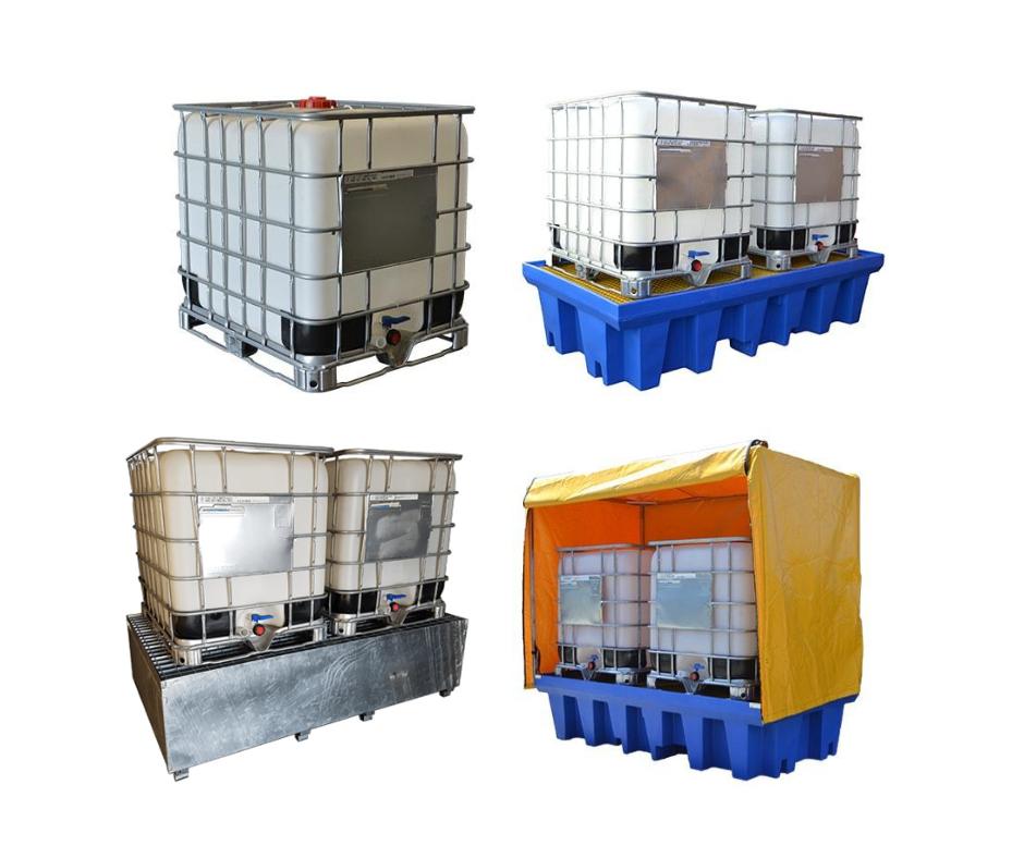 Best Bunding - IBC (Intermediate bulk containers) Bunded Pallets