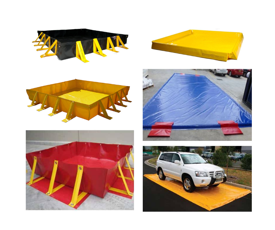 Collapsible Bunds and Wash Mats