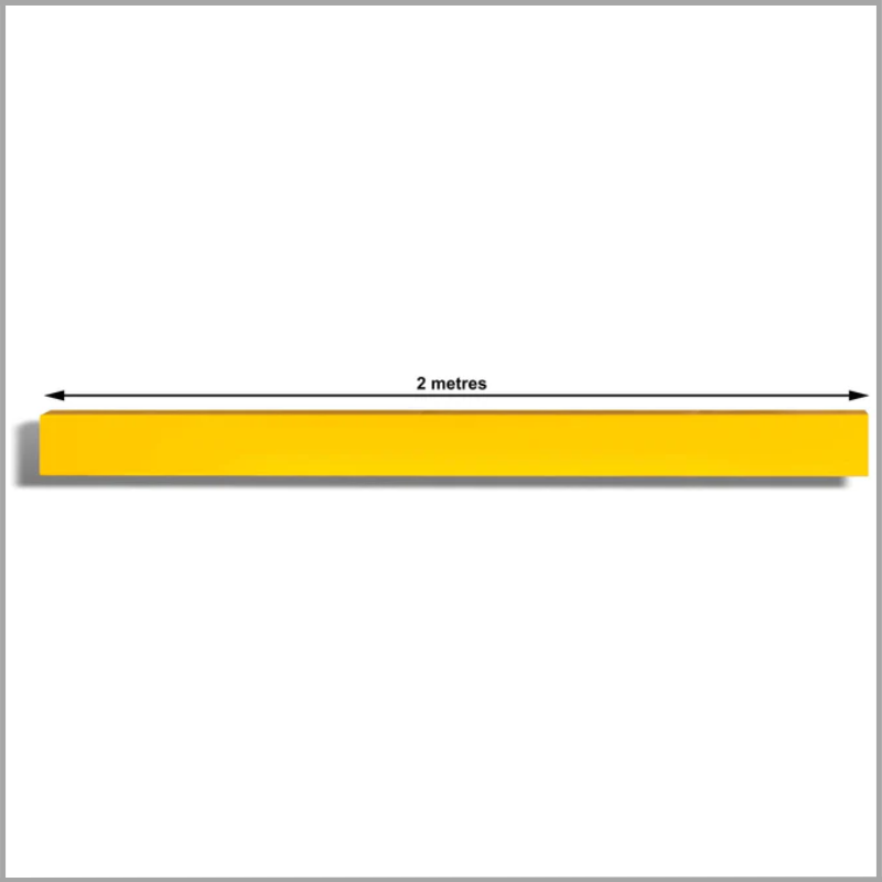 Safety Barrier - 2 metre Rail
