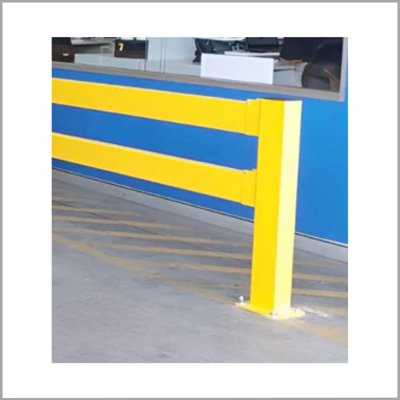 Safety Barrier End Post