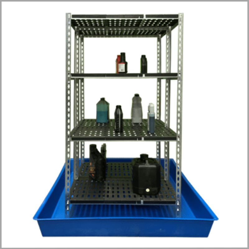 Single Depth Bunded Shelving | Best Bunding