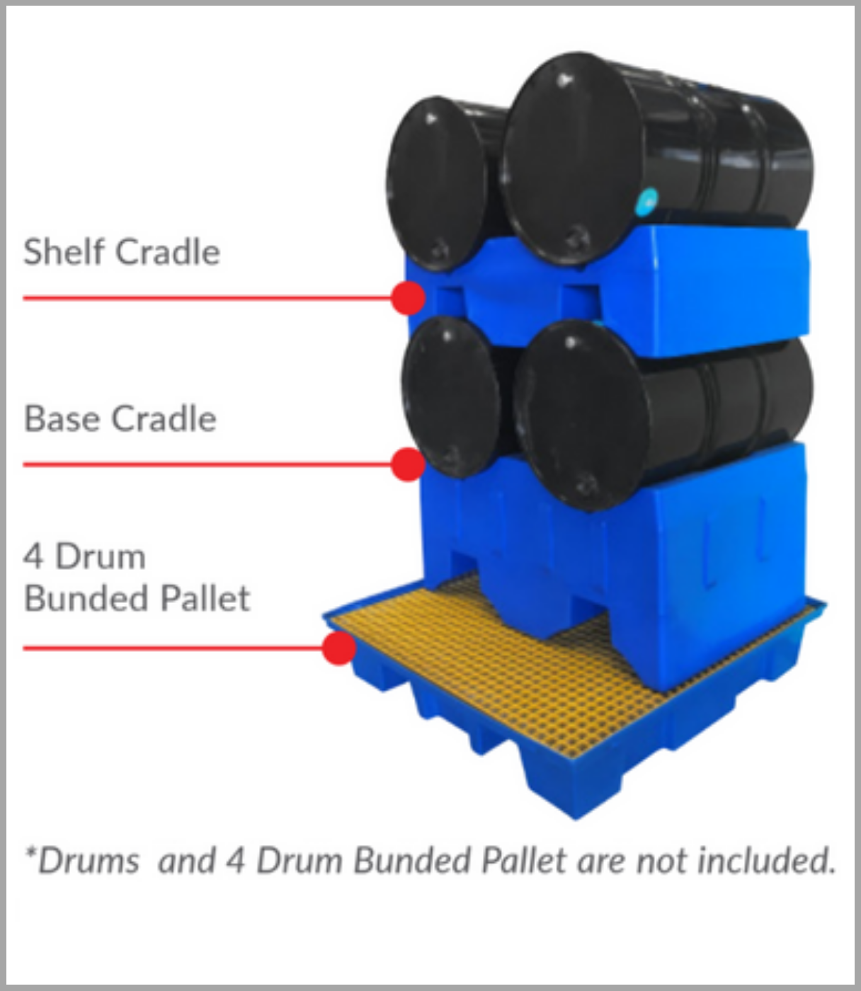 Drum Rack and Stack Unit