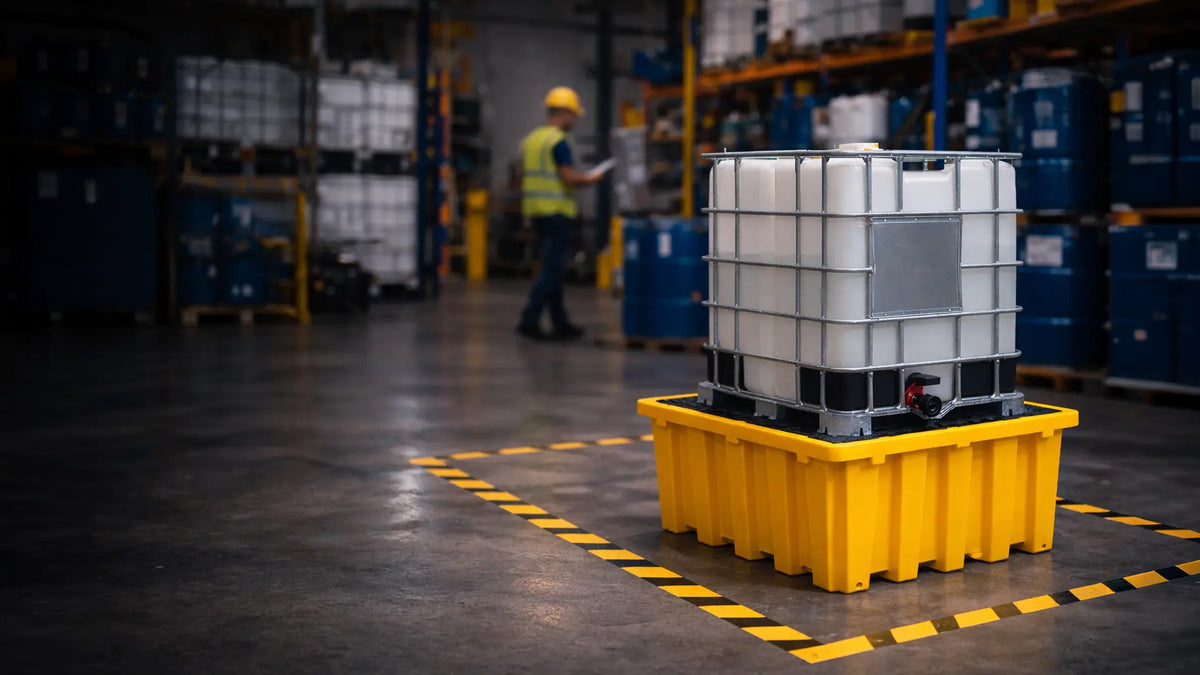 Cemical Bunded Racking Chemical Bunding & Spill Containment Solutions | Best Bunding Australi