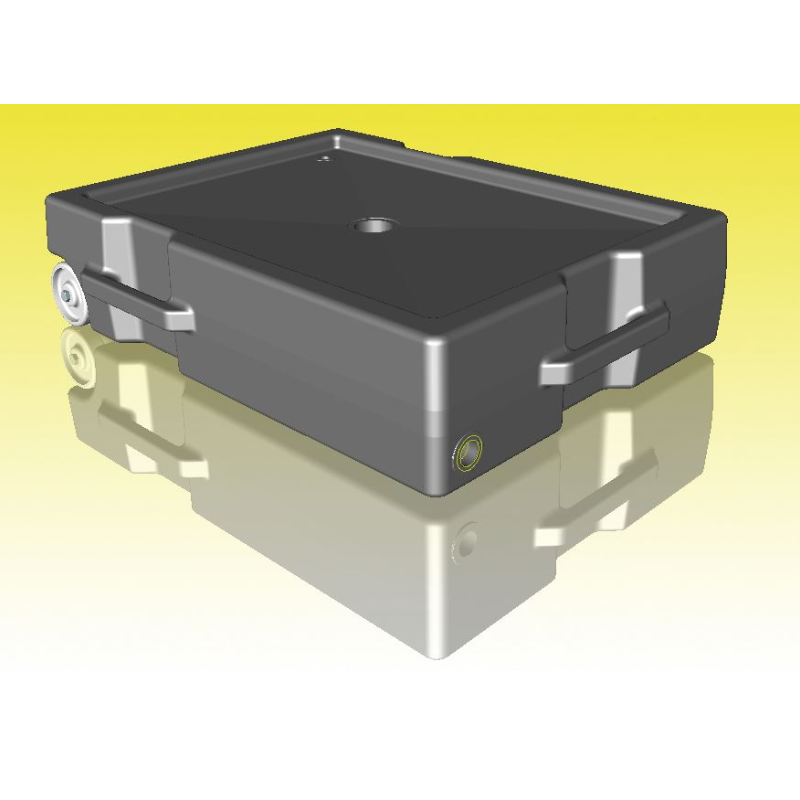 Truck Oil Drain Pan 65 Litre with Wheels