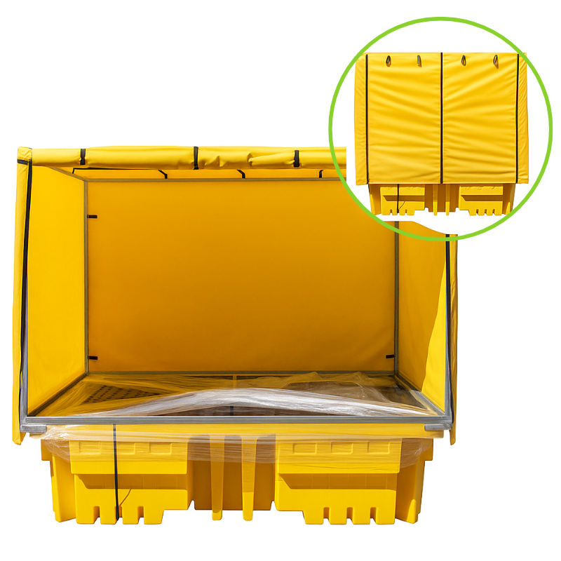 Premium Double IBC Frame and Cover – PVC