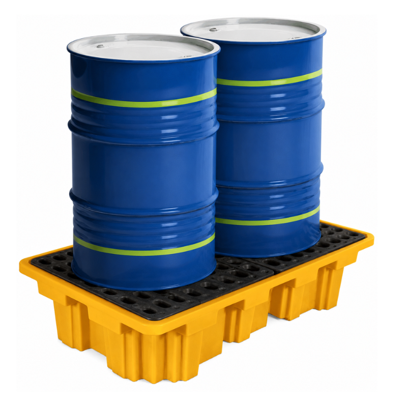 2 Drum Bunded Spill Deck (120L Capacity)
