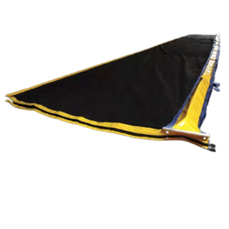 Class 1 Silt Curtain Unconnected 20mL, 2m 260gsm NW-Geo Skirt, 100mm x 50mm Float, 400gsm PVC, 6mm Chain