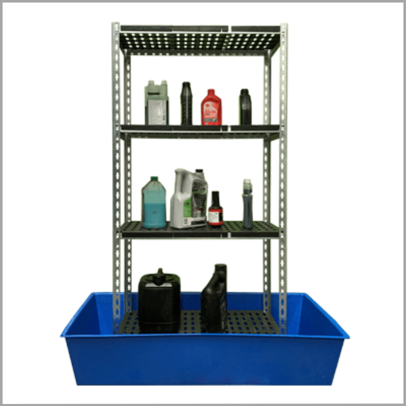 Single Depth Bunded Shelving