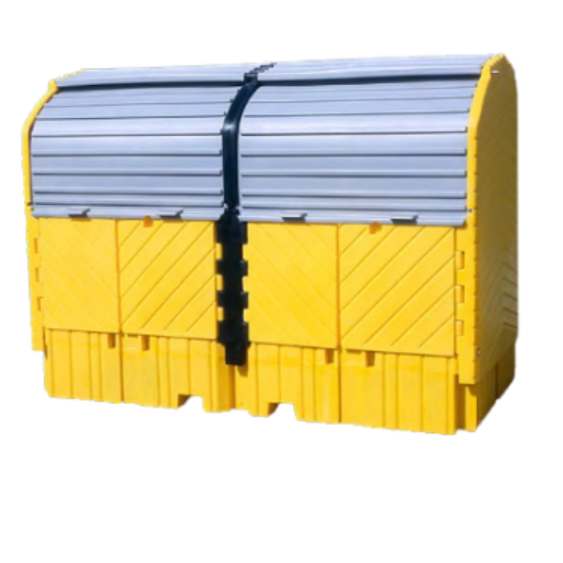 Ultra-IBC Spill Pallet Twin Hard Top – 2,025L