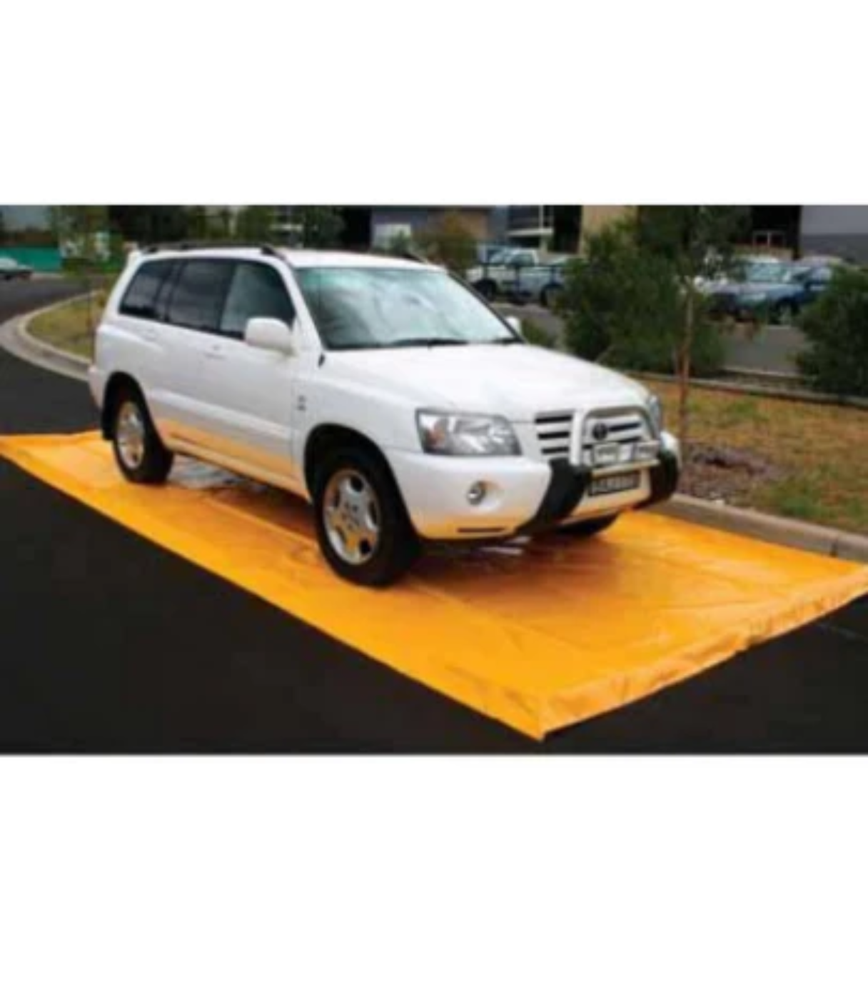 Portable Vehicle Wash Mat - Best Water Containment Solution